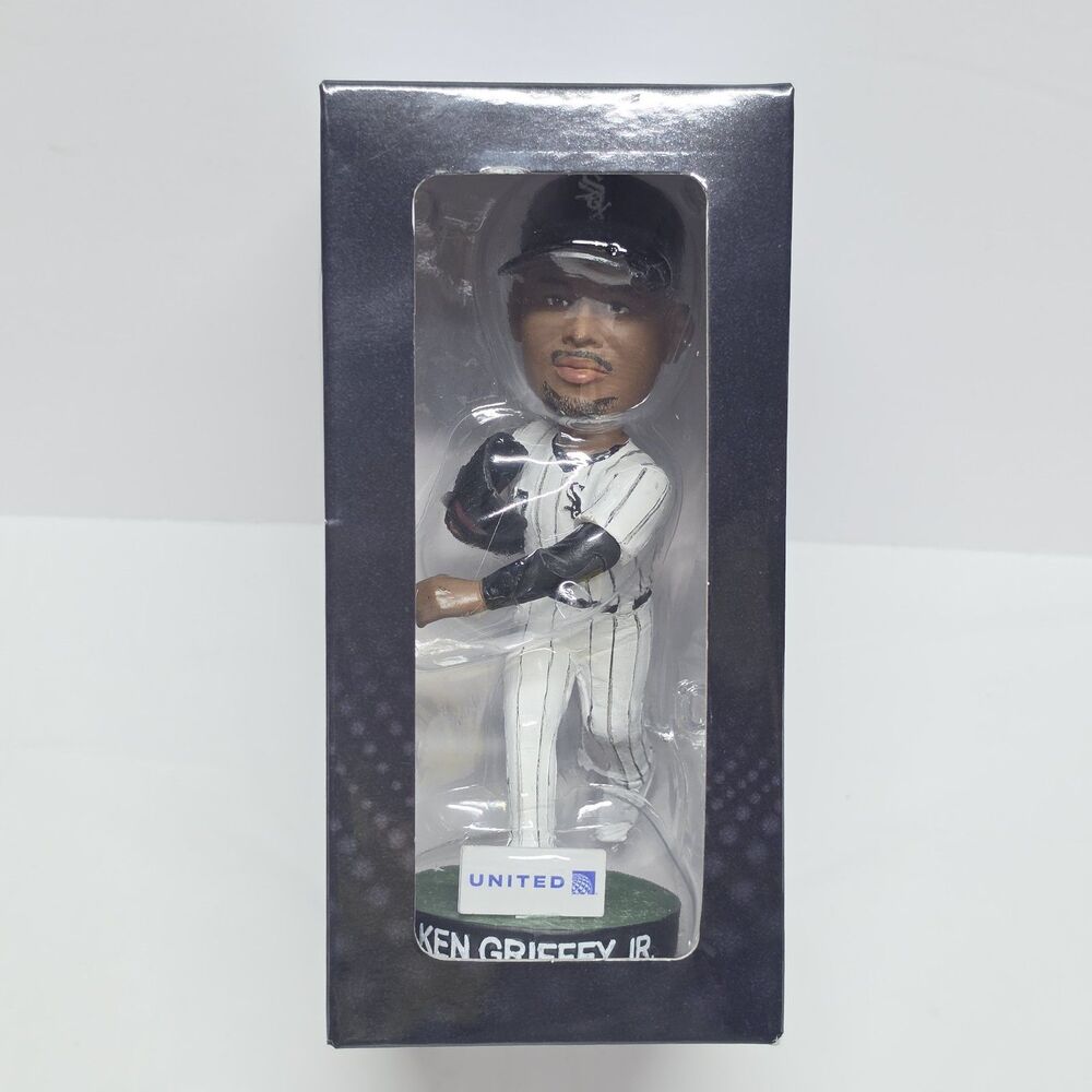 Ken Griffey Jr. Chicago White Sox Bobblehead Black Out Game Throw Kid SGA 2025
